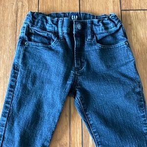 Gap size 8 stretch skinny black jeans